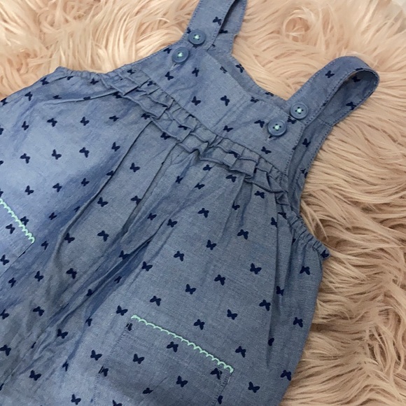 Butterfly Linen Romper - Picture 4 of 4